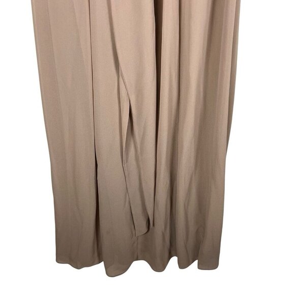 Show Me Your Mumu‎ Tan Lauren Tie Maxi Dress Women’s Size Small Wedding formal - Picture 4 of 12